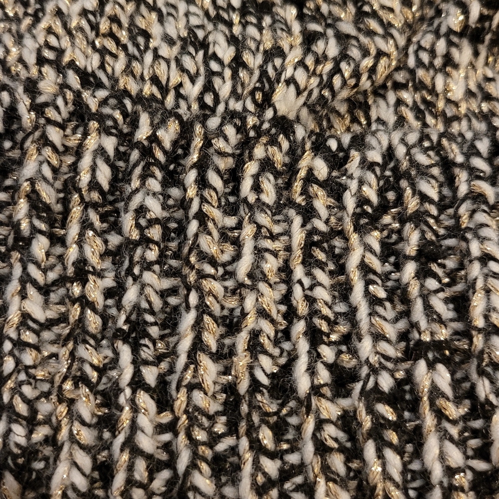 Loft Shimmer Tweed Pom Pom Beanie Hat New With Tag - Picture 11 of 12